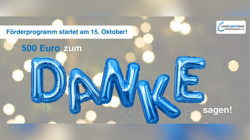 Danke sagen und Förderung sichern: LSB bezuschusst Dankeschönveranstaltungen für Engagierte