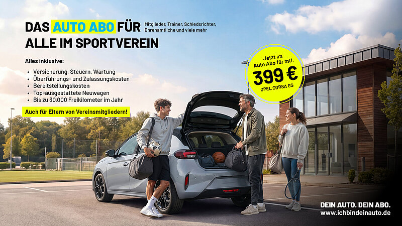 Einsteigen. Losfahren. Kopf frei.