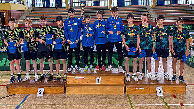 Deutschlandpokal: Herausforderungen gemeistert, Jungen 15 werden Zweiter