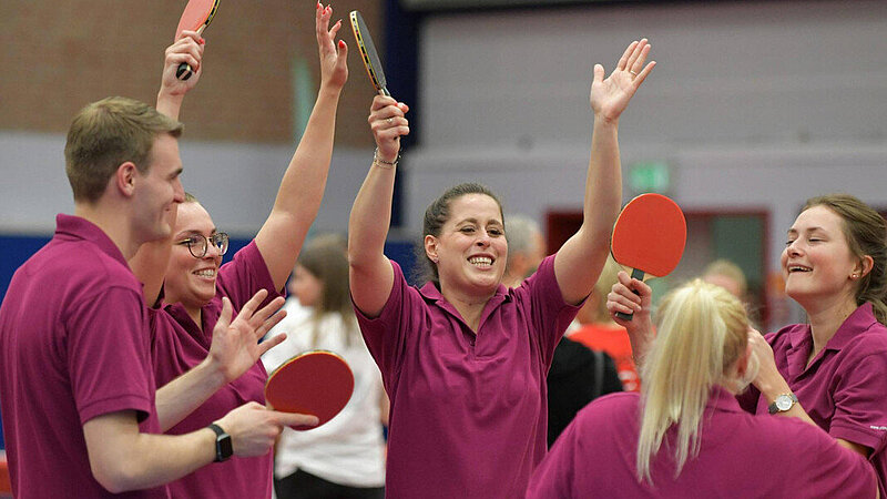 Tischtennis-Turnier für Menschen mit Diabetes