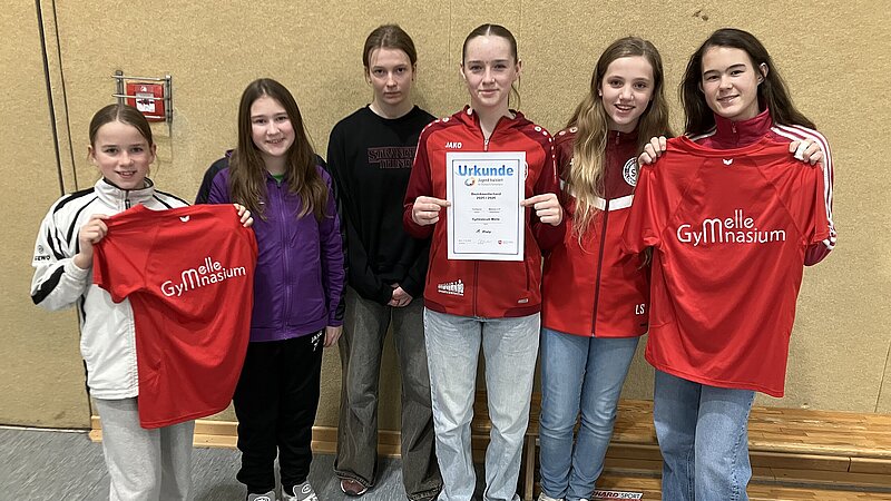 Gymnasium Melle zweifacher Sieger beim Bezirksentscheid Weser-Ems, 14 Schulmannschaften kämpfen um die Qualifikation für den Landesentscheid