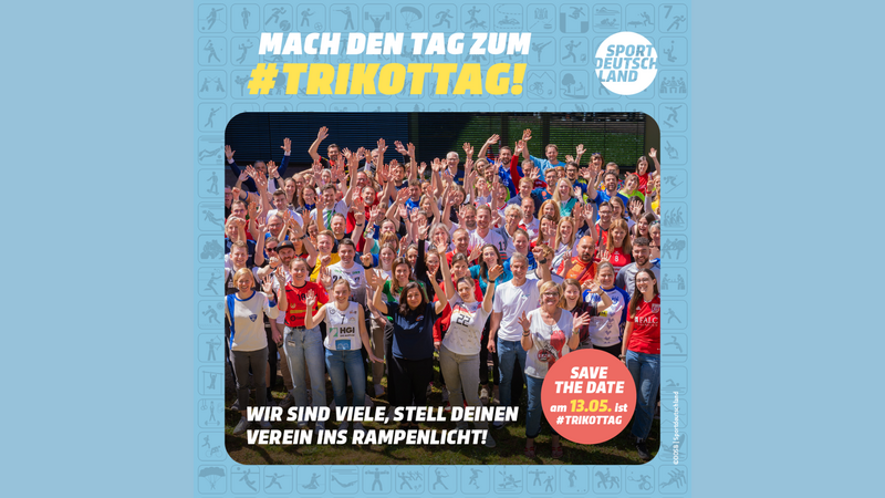 4. Bundesweiter Trikottag am 13. Mai 2026