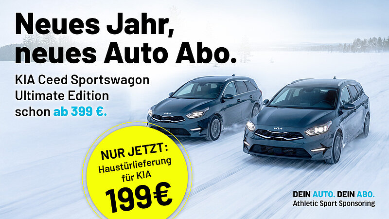 Neues Jahr, neuer Drive im Auto Abo.