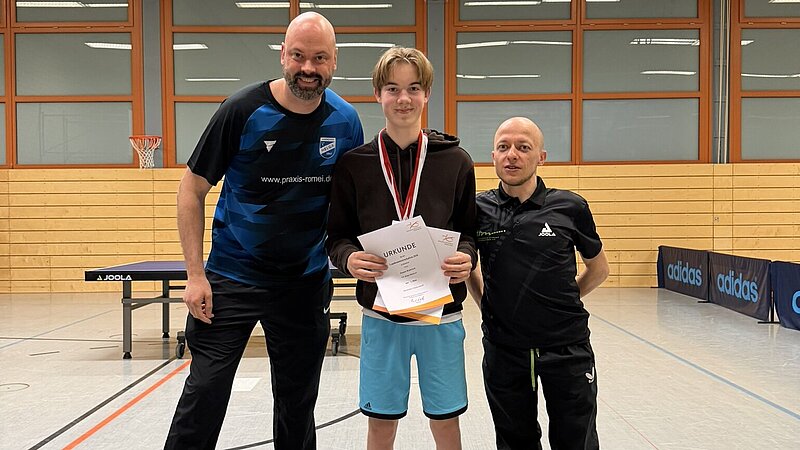 Hannes Ruderisch krönt sich zum zweifachen Landesmeister