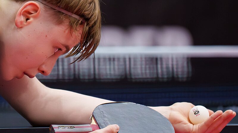 Maris Miethe und Daniel Nagy beim WTT Youth Contender in Platja d’Aro
