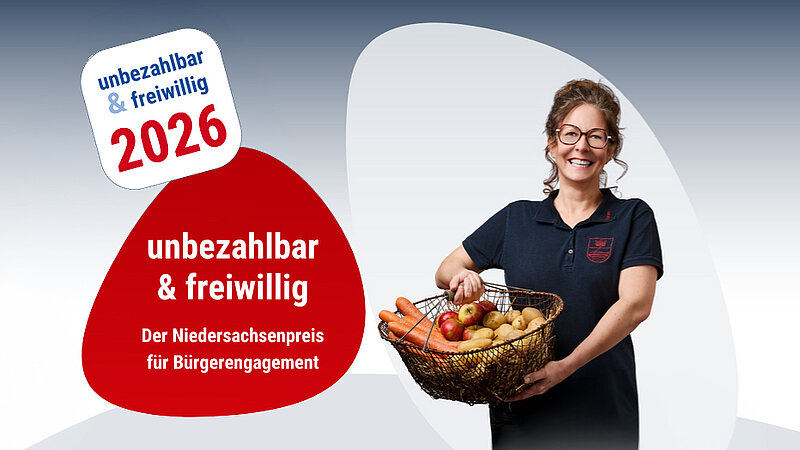Unbezahlbar und freiwillig: Niedersachsenpreis für Bürgerengagement 2026 gestartet